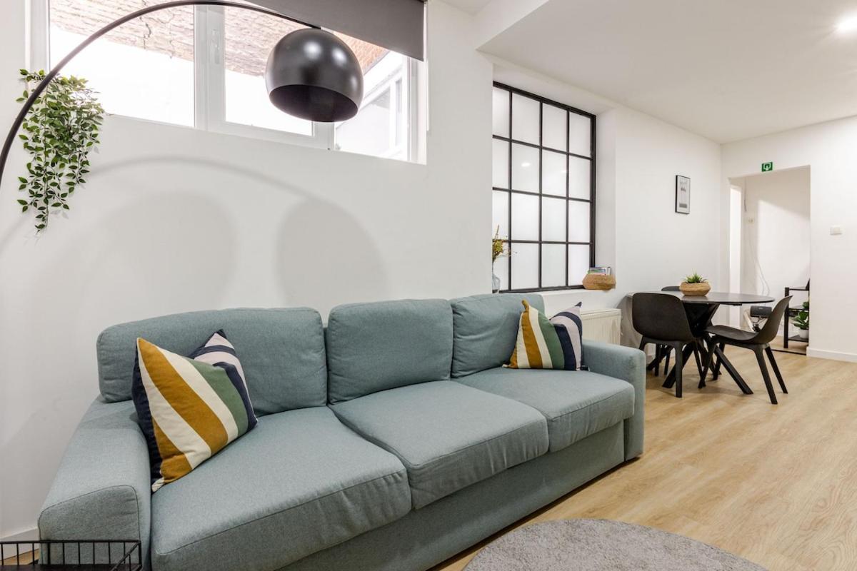 Cosy Appartement Met Tuin In Centrum Antwerpen Gratis Parking Free Parking! Bagian luar foto