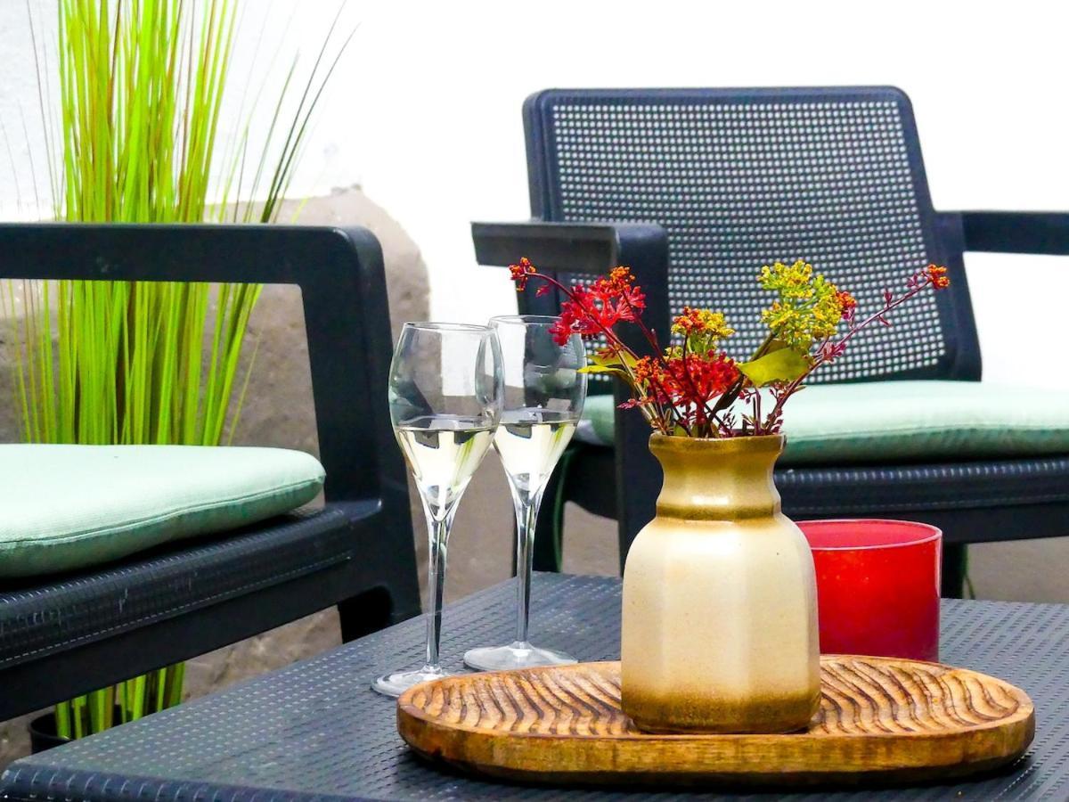 Cosy Appartement Met Tuin In Centrum Antwerpen Gratis Parking Free Parking! Bagian luar foto