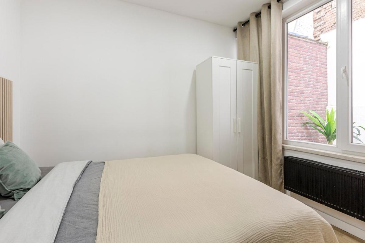 Cosy Appartement Met Tuin In Centrum Antwerpen Gratis Parking Free Parking! Bagian luar foto