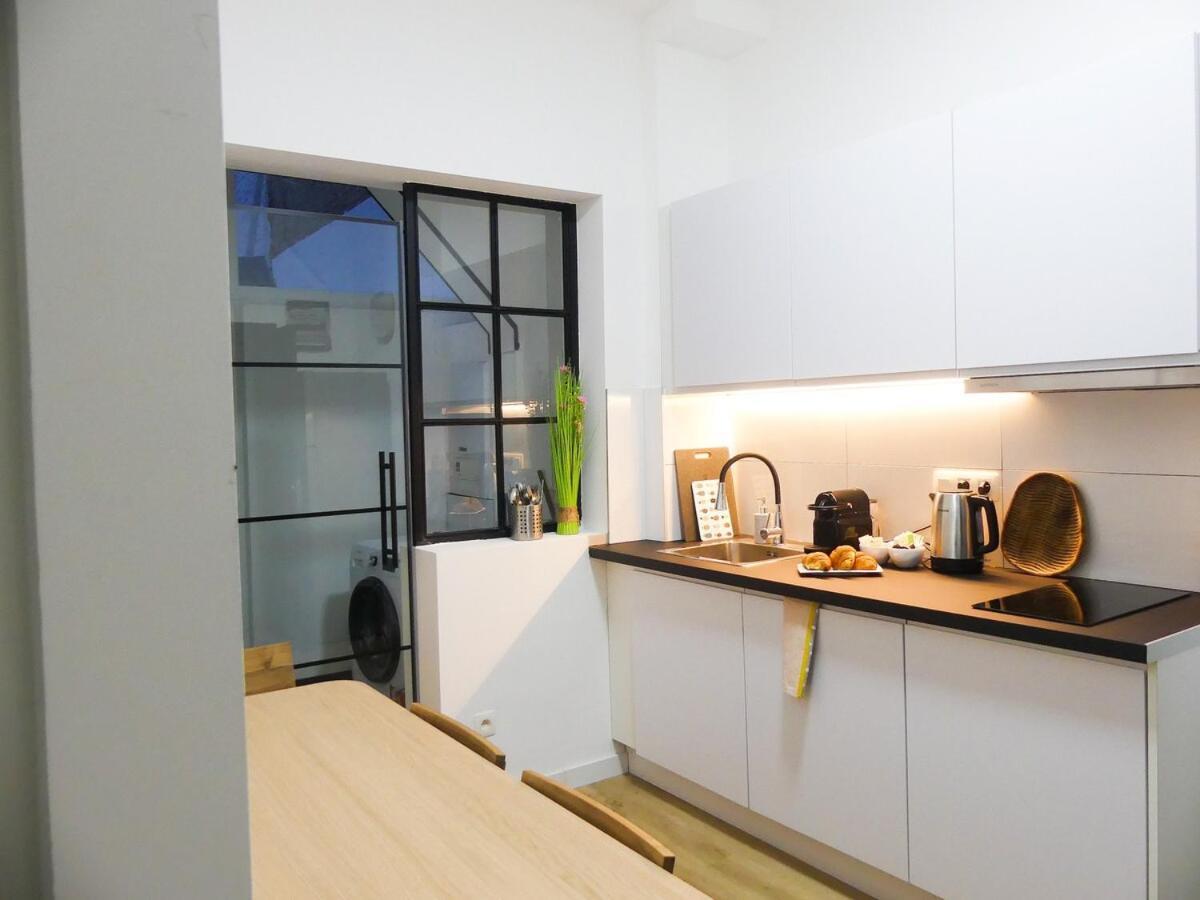 Cosy Appartement Met Tuin In Centrum Antwerpen Gratis Parking Free Parking! Bagian luar foto