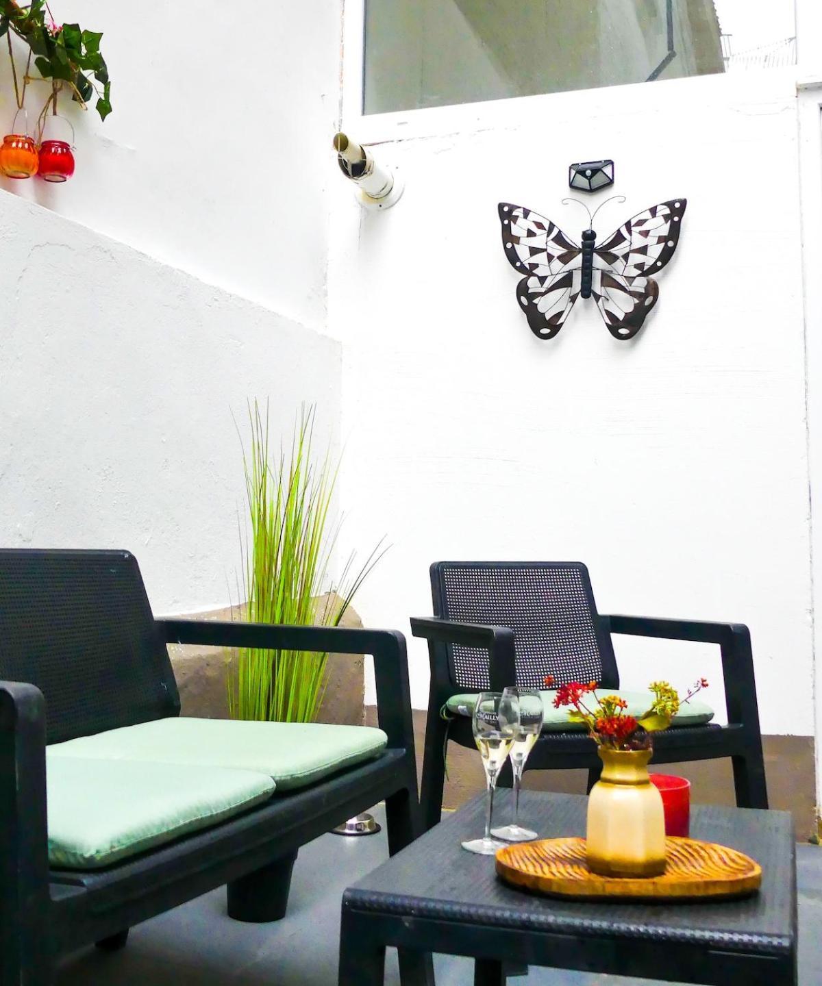 Cosy Appartement Met Tuin In Centrum Antwerpen Gratis Parking Free Parking! Bagian luar foto