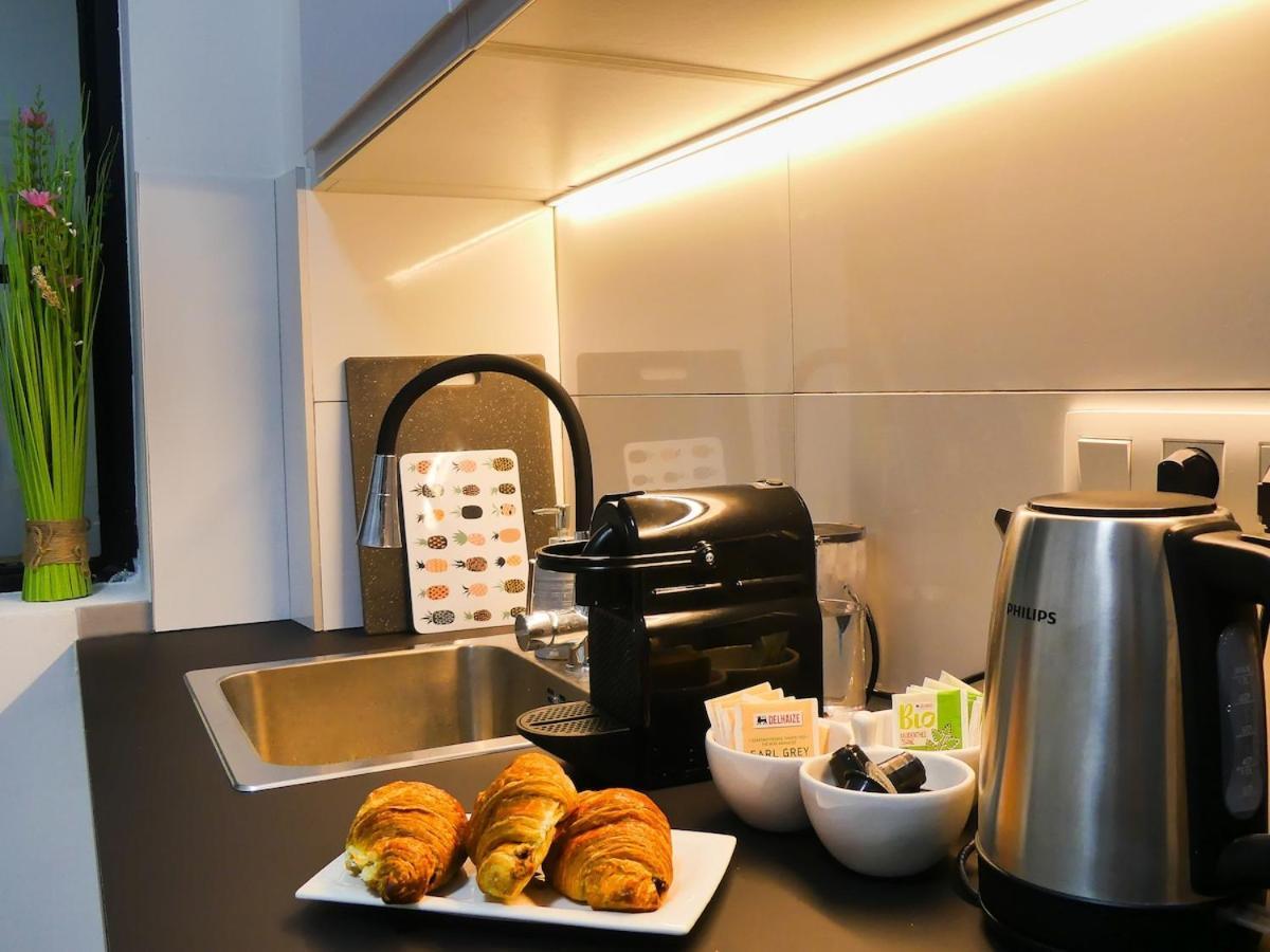 Cosy Appartement Met Tuin In Centrum Antwerpen Gratis Parking Free Parking! Bagian luar foto